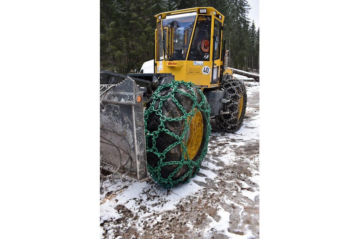 Chaîne forestiere SKIDDER